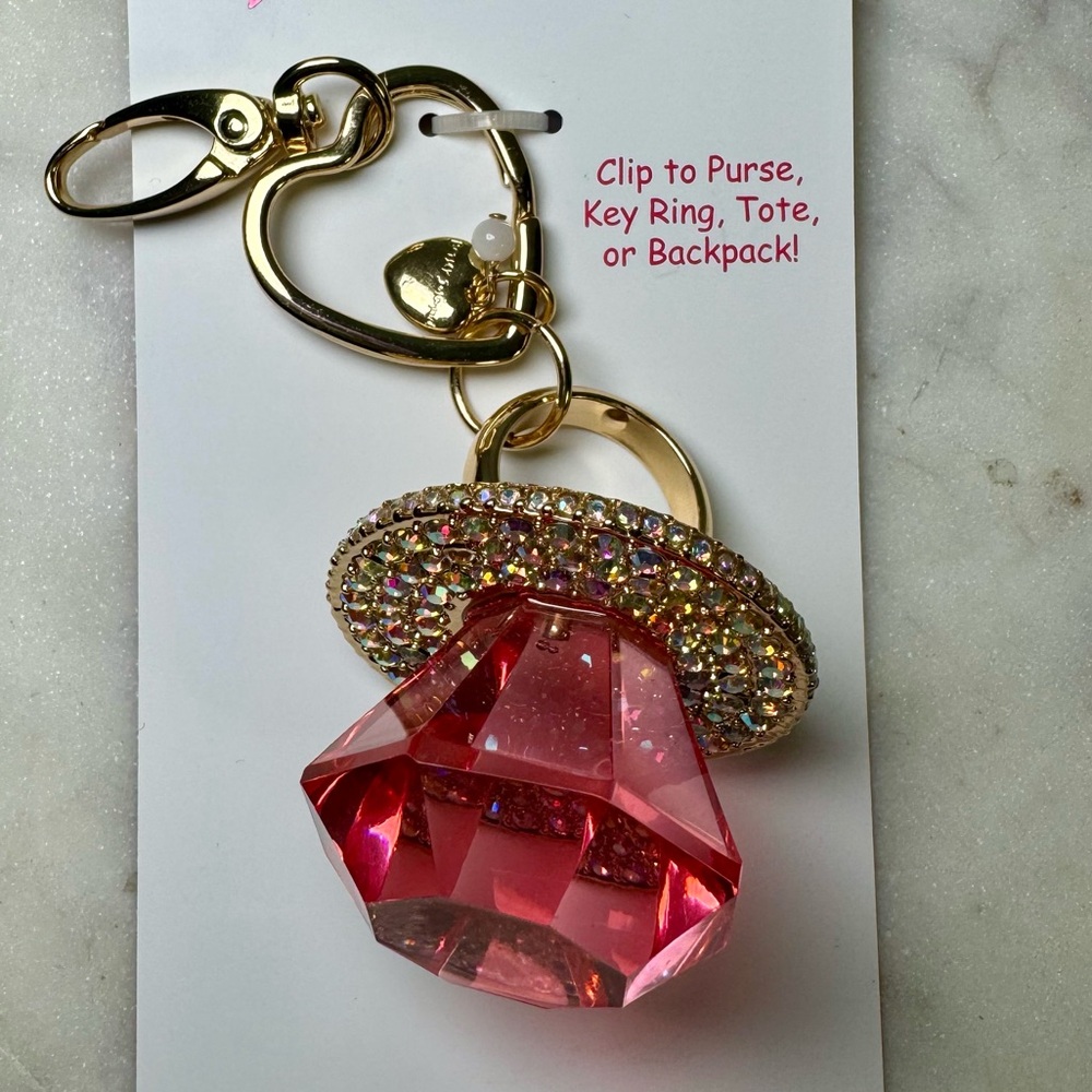 Betsey Johnson Ring Pop HandBag Purse Charm - NWT